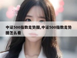 中证500指数走势图,中证500指数走势图怎么看