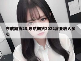 东航期货28,东航期货2022营业收入多少