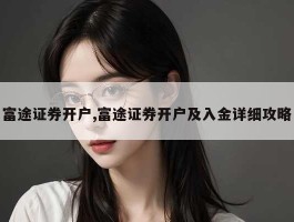 富途证券开户,富途证券开户及入金详细攻略