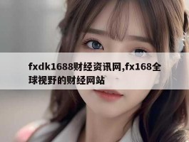 fxdk1688财经资讯网,fx168全球视野的财经网站