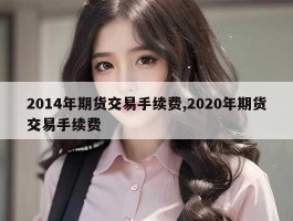 2014年期货交易手续费,2020年期货交易手续费