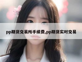 pp期货交易所手续费,pp期货实时交易