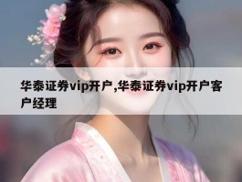 华泰证券vip开户,华泰证券vip开户客户经理