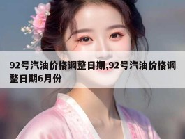 92号汽油价格调整日期,92号汽油价格调整日期6月份