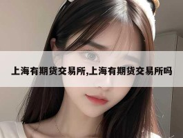 上海有期货交易所,上海有期货交易所吗