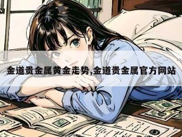 金道贵金属黄金走势,金道贵金属官方网站