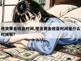 现货黄金收盘时间,现货黄金收盘时间是什么时候呢?