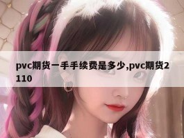 pvc期货一手手续费是多少,pvc期货2110