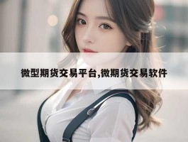 微型期货交易平台,微期货交易软件