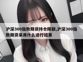 沪深300指数期货持仓限额,沪深300指数期货采用什么进行结算